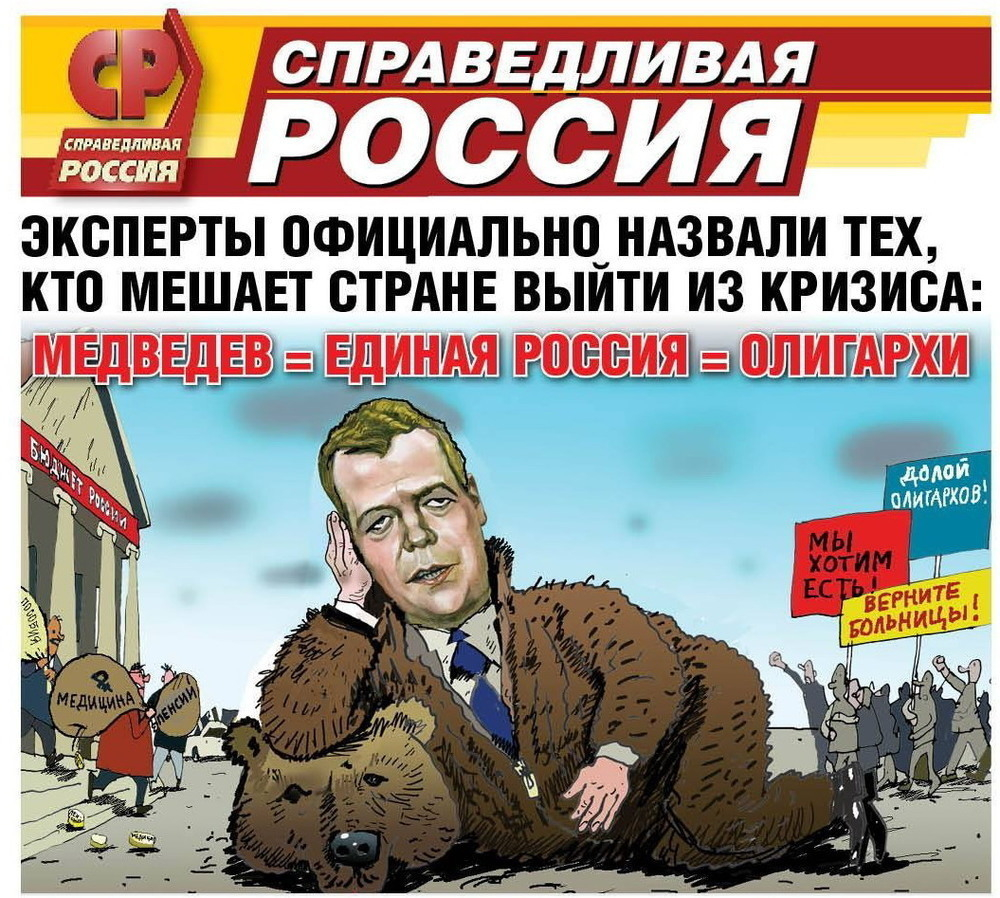 «Справедливую Россию» могут снять с выборов в Воронеже за карикатуру