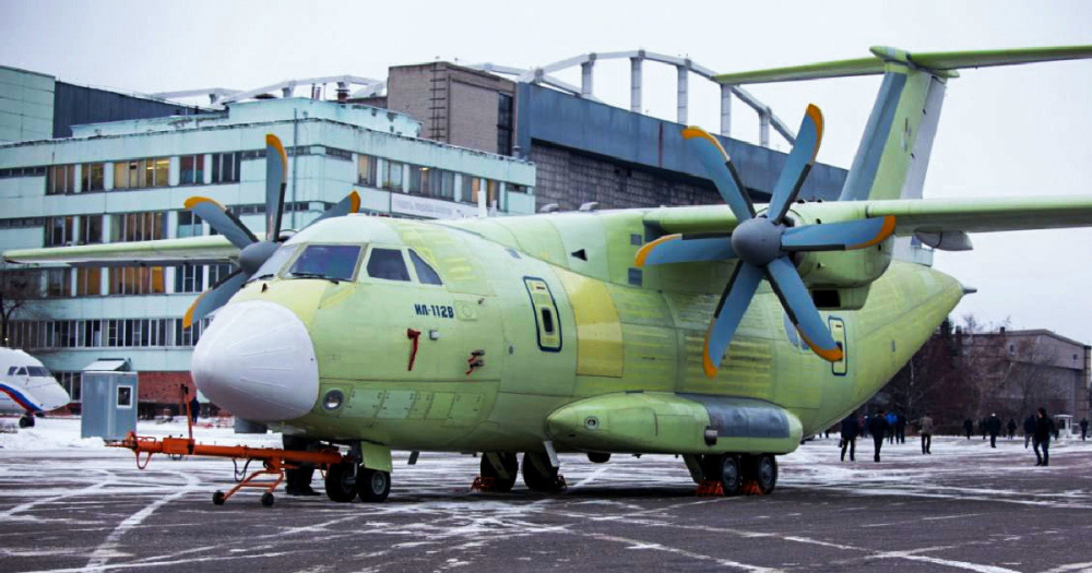 Первый полет новейшего Ил-112В сняли на видео в Воронеже