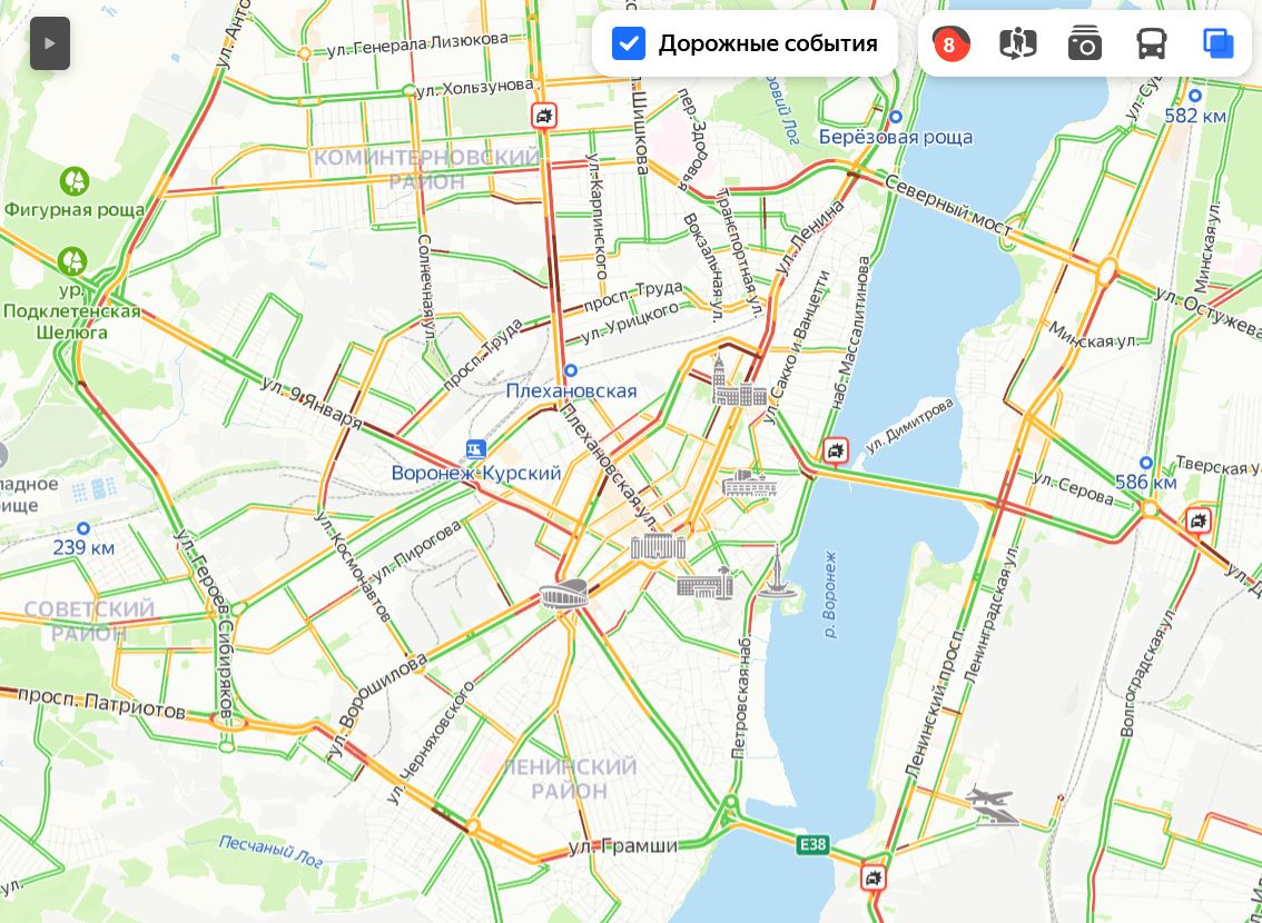 Пробки в воронеже сейчас показать на карте. Пробки Воронеж. Пробки Воронеж сейчас на карте. Пробка.