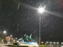 Снегопад накрыл Воронежскую область накануне Дня Победы