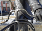 Памятник Вильгельму Столлю восстановили после акта вандализма в Воронеже
