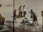 Избиение парня толпой сняли на видео прямо в центре Воронежа 
