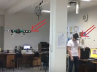 На видео попало, как воронежский ученый управляет глазами дронами