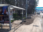 Воронежские дорожники передвинули остановку «Гостиница Спутник» от отбойника