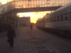В центре Воронежа остановили поезд по прихоти друга чиновников 