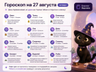 Удача улыбнётся: гороскоп на 27 августа 