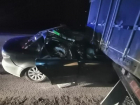 20-летний москвич на "Мазде" врезался в грузовик на воронежской трассе