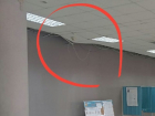 Падающий потолок на избирательном участке заметили в Воронеже