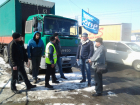 Бастующих дальнобойщиков в Воронеже с улицы Ильюшина прогнали полицейские