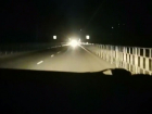 Опубликовано видео поездки воронежца по дублеру Московского проспекта в кромешной тьме
