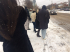 Снегопад в Воронеже спровоцировал перебои в работе общественного транспорта