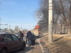 Водителя сгоревшей "Газели" госпитализировали с отравлением в Воронеже