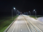 Более 30 км воронежских федеральных трасс осветят до конца года