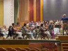 Новые музыкальные инструменты подарил оркестру на вековой юбилей воронежский губернатор