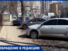 Грязные последствия водительских проделок показали у школы в Воронеже 