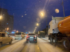 Снегопад сковал Воронеж в гигантских пробках 