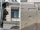 Очевидцы рассказали о доме, опасном для жизни прохожих в центре Воронежа