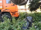 Опубликовано видео спасения старинного надгробного памятника в Воронеже