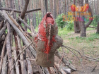 «Языческое идолище» заметили в многострадальном Северном лесу Воронежа