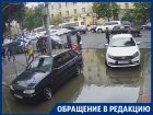 Воронежцы обвинили дорожников в потопе на Плехановской