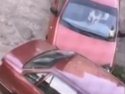 Многократный таран припаркованной иномарки устроила женщина-водитель в Воронеже