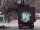 Мусоровоз-«трансформер» эвакуировал останки машины и попал на видео в Воронеже