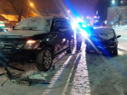 Опубликовано фото развороченного автомобиля после ДТП в центре Воронежа