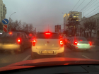 Суперпробка образовалась на Московском проспекте в Воронеже  