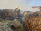 Почти 9 тонн сена и 12 тонн соломы сгорели на пожаре в Петропавловке Воронежской области