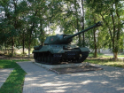 В воронежском микрорайоне Подгорное отреставрировали танк, дошедший до Берлина