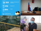 Коронавирус в Воронеже 6 апреля: чертова дюжина смертей, штраф туристке и вакцинация Кстенина