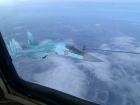 В небе над Воронежем бомбардировщики и истребители произвели дозаправку