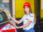 Екатерина Шулика нежно отпенила автомобиль в конкурсе «Мисс Блокнот Воронеж-2018»