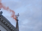 Шпиль знаменитого Дома с башней на Кольцовской подожгли в Воронеже