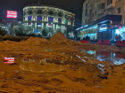 Непроходимое болото образовалось на Никитинской площади в самом центре Воронежа