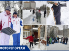 Воронежские студенты и преподаватели бросили вызов снежному апокалипсису