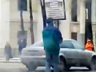 «Дед против Гордеева» попал на видео около правительства Воронежской области