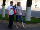 В Воронеже подросток пошел на парад Победы с немецким флагом