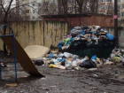 В Воронеже очередной мусорный апокалипсис возник около детской площадки