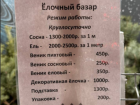 Цены на елки шокируют воронежцев 