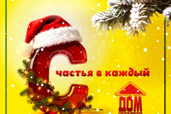 Компания "Воронеж-Дом" от всей души поздравляет жителей Воронежа с Новым годом и Рождеством!