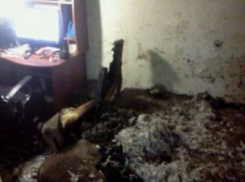 В Воронежской области, в результате пожара, квартира осталась без вещей