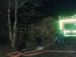 Отец не успел спасти сына из пожара