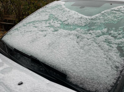 Как Воронеж встретил первый снег