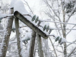 Более 10 тысяч воронежцев из-за снегопада остались без света