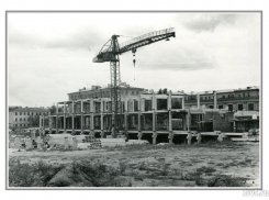 Воронежцы вспомнили, как строился старый Центральный рынок в СССР