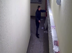 Прилично одетый мужчина превратился в буйного вандала и попал на видео в Воронеже