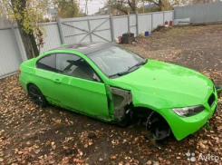 Уходившую от полицейской погони BMW выставили на продажу в Воронеже