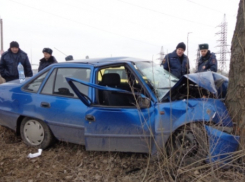 В Воронеже иномарка «Дэу Нексия» протаранила дерево