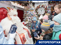  Поезд Деда Мороза показали снаружи и изнутри в Воронеже
